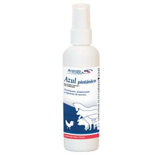 Azul Piotánico Con Atomizador 120 Ml - Aranda Azul Piotánico Con Atomizador 120 Ml - Aranda